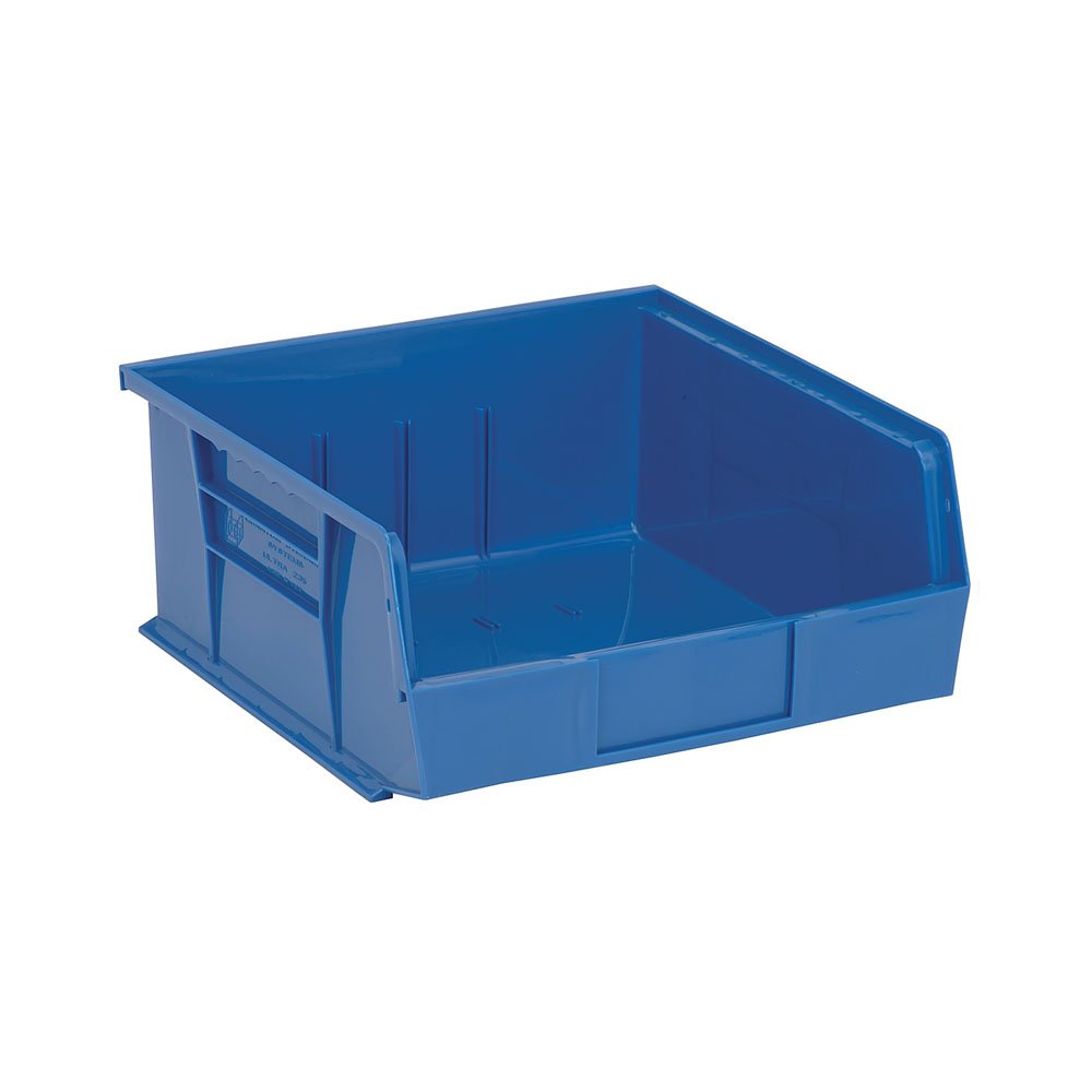 Quantum Storage QUS235 Ultra Stack and Hang Bins - 10-7/8" x 11" x 5" - 6 Pack