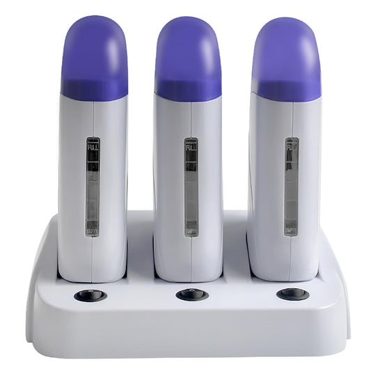 RENJJPBO Wax Heater, Portable Depilatory Machine, Transparent Window, Independent Switch, Removable and Easy to Clean, Used for Hair Removal Nursing Beauty and Personal Care RENJJPBO