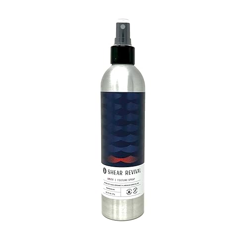 Shear Revival Amity Texture Spray for Men & Women - Vegan, Light Hold, Matte Finish for All Hair Types, Sage, Bergamot, and Labdanum Scent with Sea
