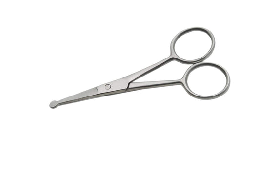 SZCO Barber Scissors 4 Inch - Stainless Steel Haircut Scissors with Straight Blade for Embroidery - Barber Scissors Perfect for Barbers, Professional Beauty and Personal Care SZCO