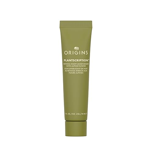 Origins Plantscription Retinol Night Moisturizer | Visibly Diminishes Lines, Pores & Uneven Skin Tone | With Peptide & Retinol, 1 Fl Oz