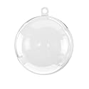 Super Z Outlet Clear Plastic Acrylic Bath Bomb Mold Shells Molding Balls Kit (60mm, 12 Pack)