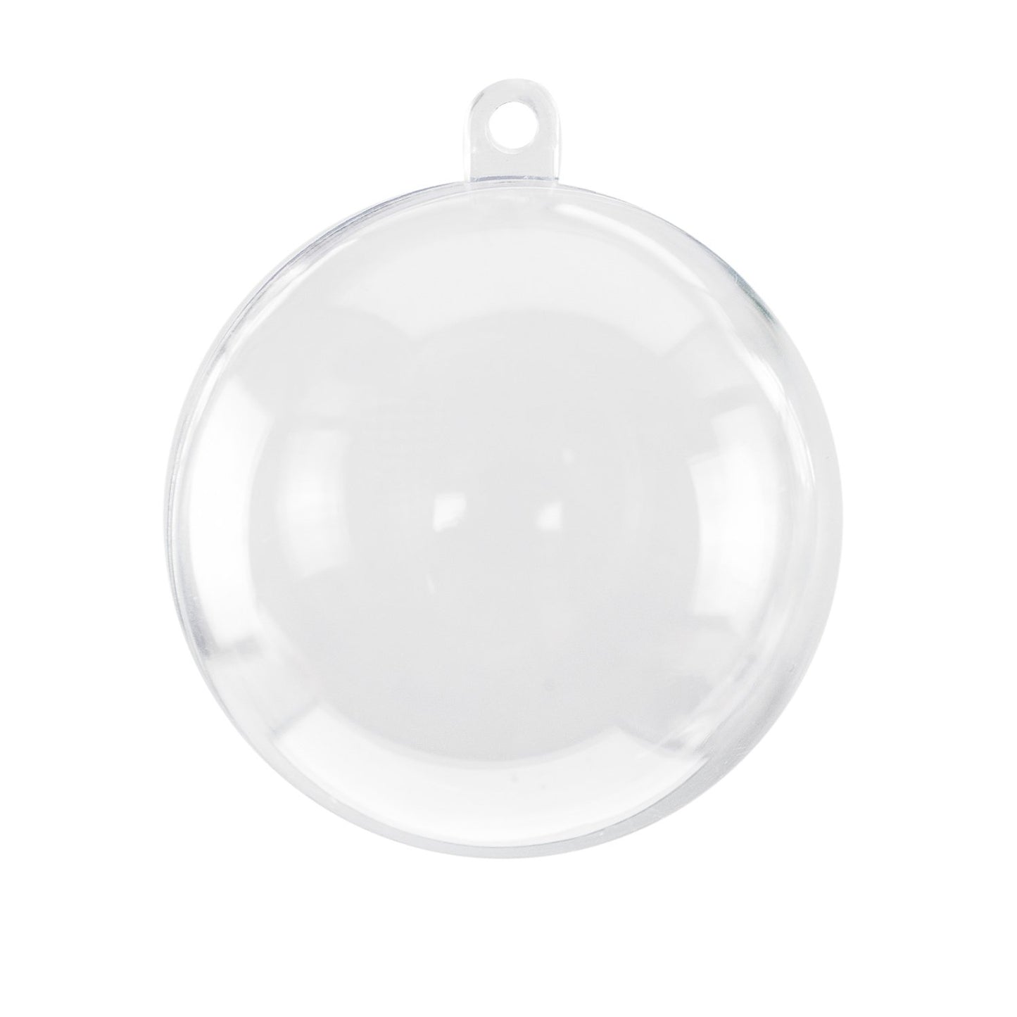 Super Z Outlet Clear Plastic Acrylic Bath Bomb Mold Shells Molding Balls Kit (60mm, 12 Pack)