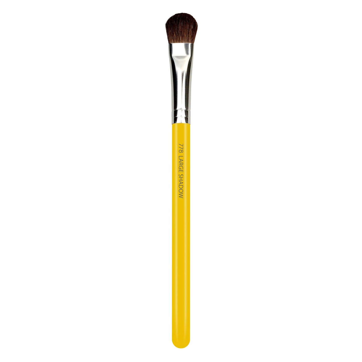 Bdellium Tools Professional Makeup Brush - Studio Series 778 Large Shadow - With Mix of Soft Synthetic & Natural Fibers, For Applying Shadow (Yellow