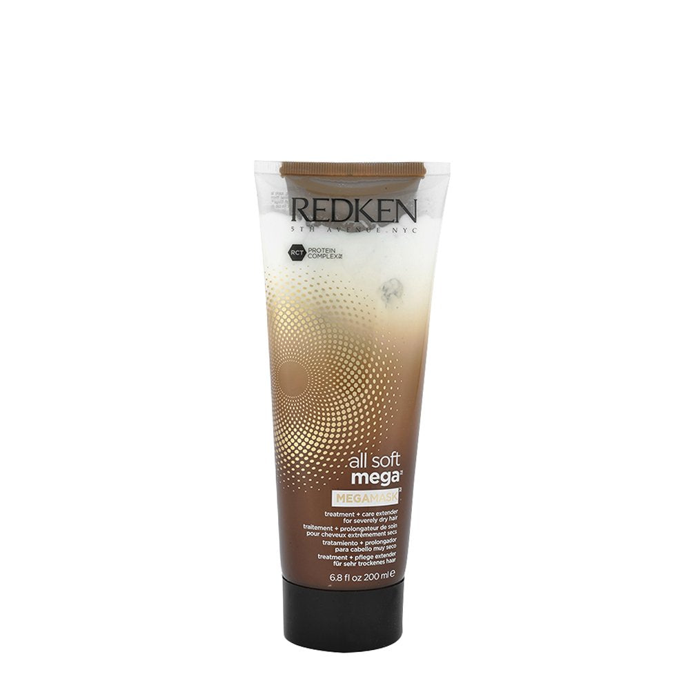 Redken All Soft Mega Mask For Extremely Dry Hair - Deeply Conditions, Adds Softness and Shine With Aloe Vera