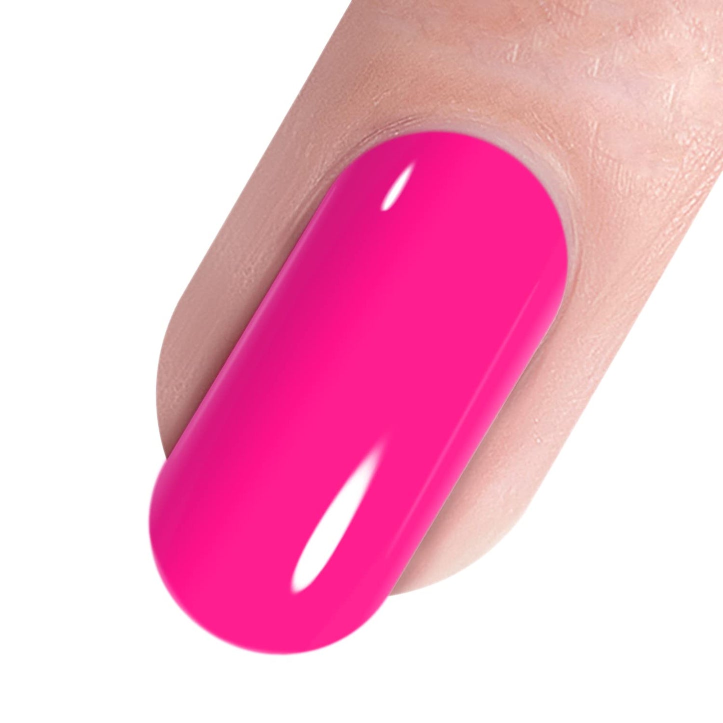 Vishine Nail Gel Polish, 15ml Soak Off Nail Gel Polish Nail Art Manicure Salon DIY at Home Long-lasting - Hot Pink 0.5 OZ Beauty and Personal Care Vishine