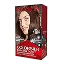 Revlon ColorSilk Beautiful Color, 33 Dark Soft Brown 1 ea (Pack of 6)