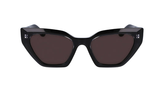 KARL LAGERFELD Women's Sunglasses KL6145S - Black with Solid Smoke Lens