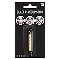 Black Face Paint Makeup Stick for Party Fun - 0.05 oz. - Bold, Long-Lasting & Easy-to-Apply - Perfect Party Essential for Kids & Adults