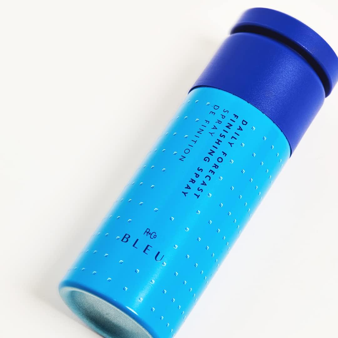 R+Co BLEU Daily Forecast Finishing Spray - Locks Style, Shields Against Humidity, Static, and Environmental Stress, Seals Cuticle with Vegan Silk