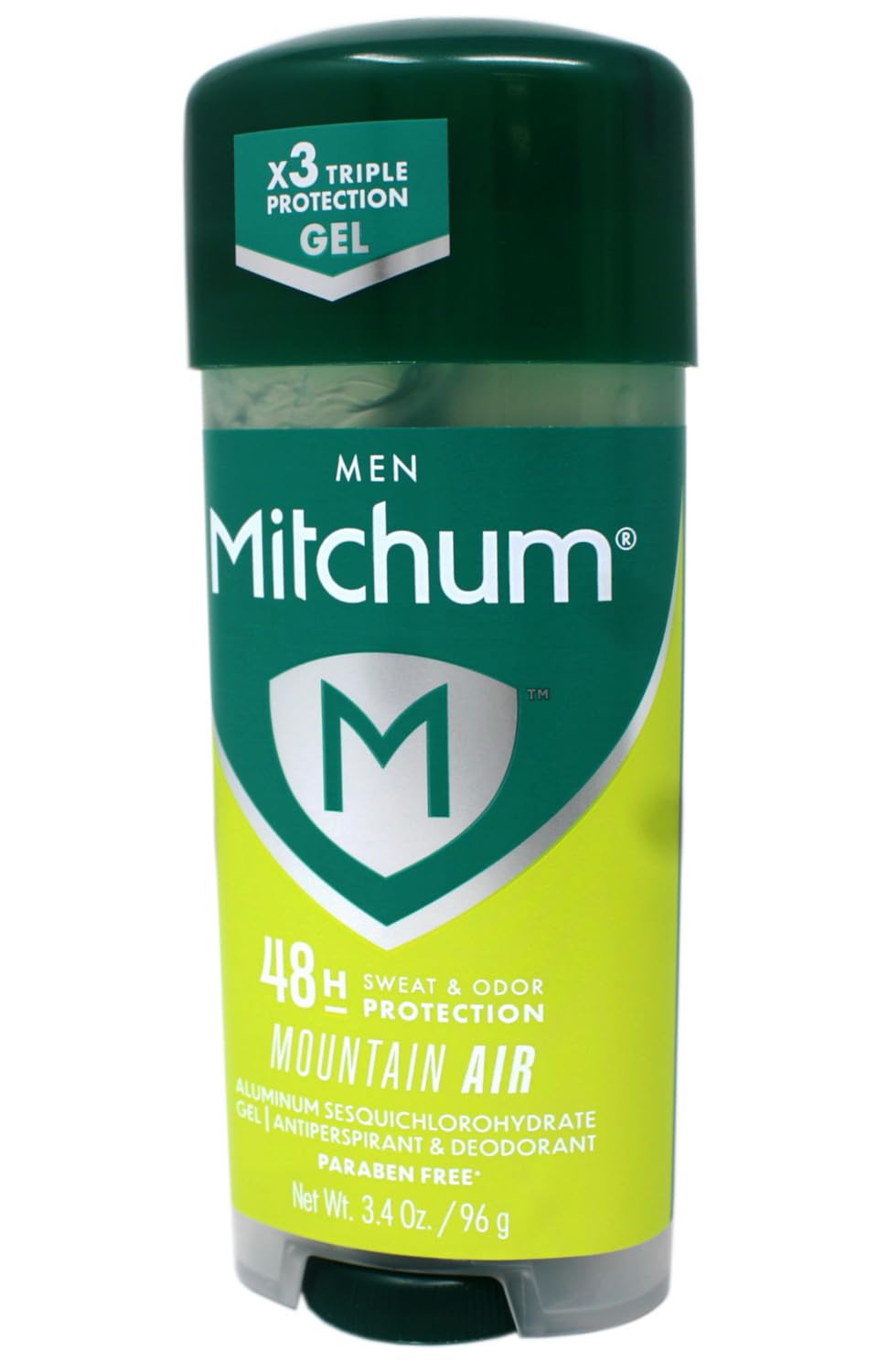 Mitchum Advanced Gel Anti-Perspirant & Deodorant, Mountain Air 3.4 oz (Value Pack of 9)