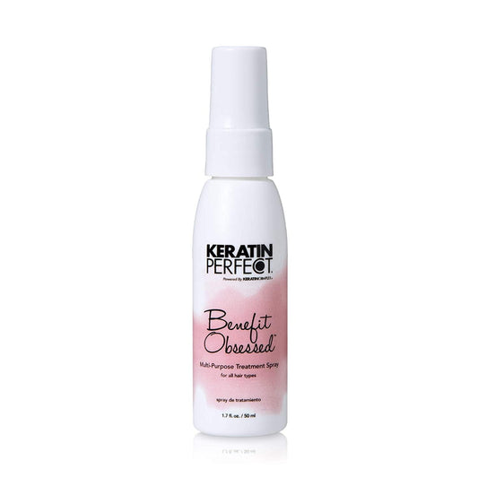 Keratin Perfect Hair Treatment Spray - Intensifies Color Vibrancy, Promotes Strength, Protects from Sun Damage - Ideal for All Hair Types - 1.7 Oz