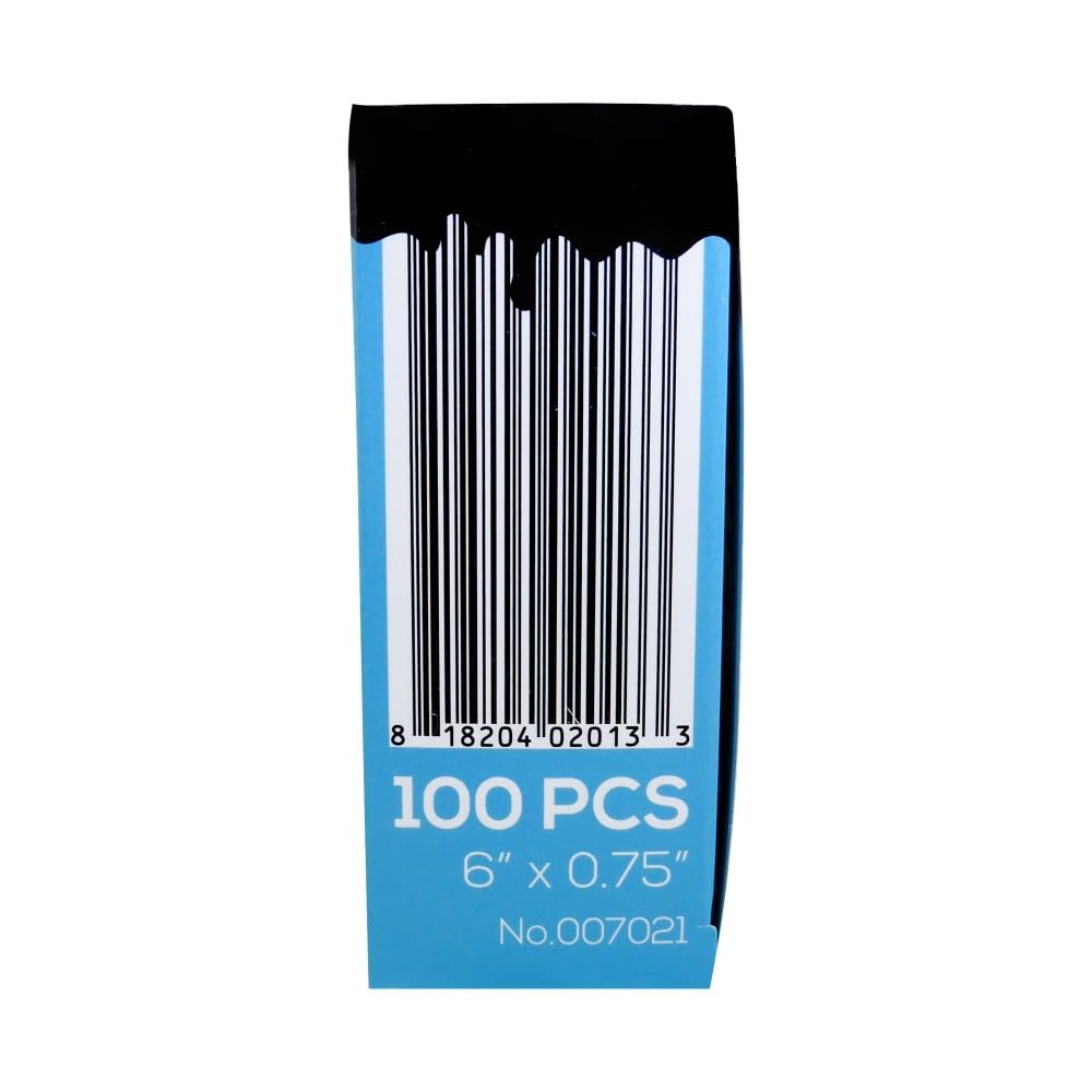 Waxness Body Waxing Wooden Round Edge Spatula Applicator 100pk Pack of 5 Beauty and Personal Care Waxness