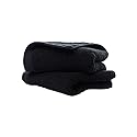 JININQ Premium Black Hand Towels 100% Cotton 700 GSM 14 x 29 inches (2-Pack)