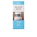 Revlon Base Coat Nail Polish, Quick Dry Nail Polish, Chip Resistant & Longwear Formula, High Shine Finish, Quick Dry Base Coat, Clear, 0.5 Fl Oz