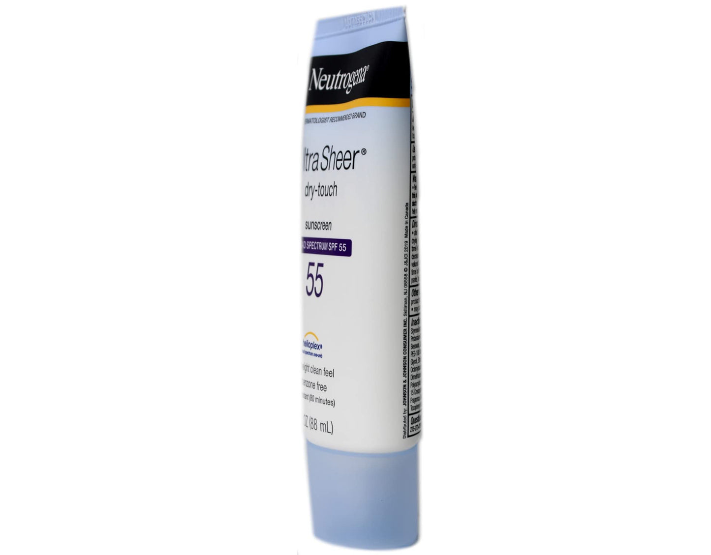 Neutrogena Ultra Sheer Dry-Touch Sunscreen SPF 55 3 oz (5 Pack)