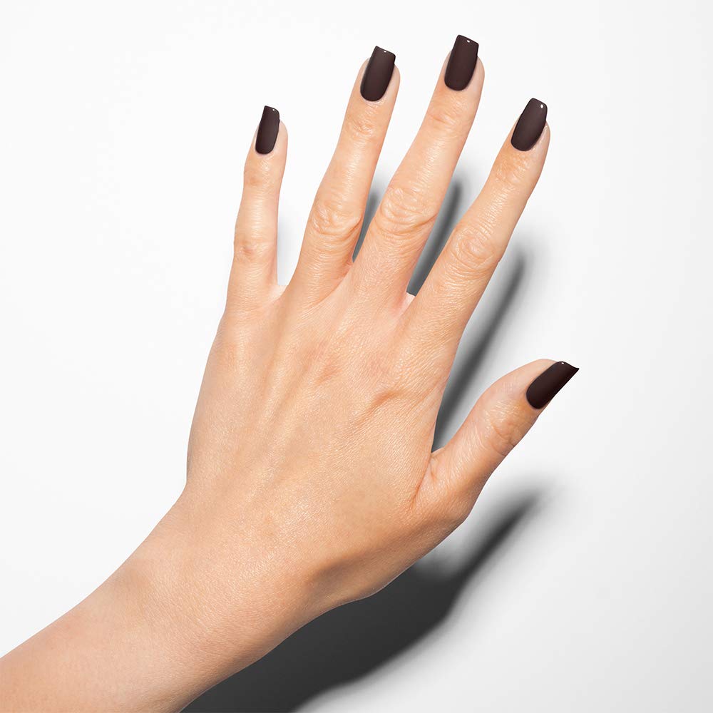 Morgan Taylor Nail Lacquer (Pumps Or Cowboy Boots?) Black Professional Lacquer, Vibrant, Chip-Resistant, Fast-Drying, Long-Lasting, High-Shine
