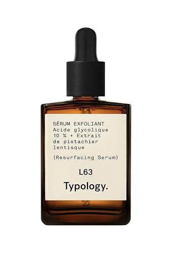 Typology L63 Resurfacing Serum, 10% Glycolic Acid with Mastic Tree Extract, 1 fl oz