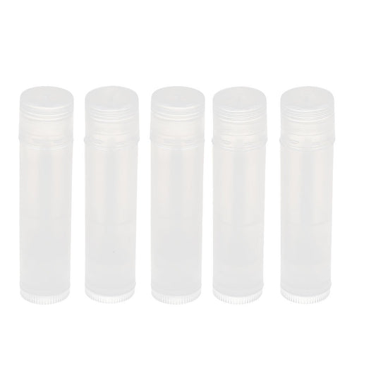 Ruilogod Plastic Empty DIY Lip Balm Tube Lipstick Container Holder 4.5g Clear (id: 0e0 ec3 eed 1d7 3ad Beauty and Personal Care Ruilogod