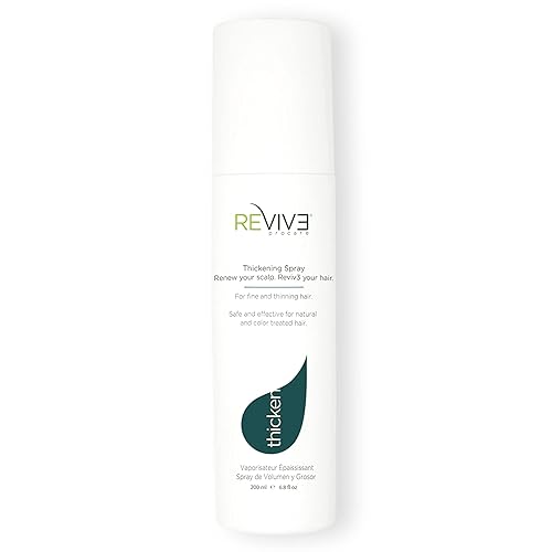 REVIV3 PROCARE Thicken Instant Thickening and Volumizing Spray with UV protection for hair, Plant Based with Walnut Extract and Essential Amino Acids