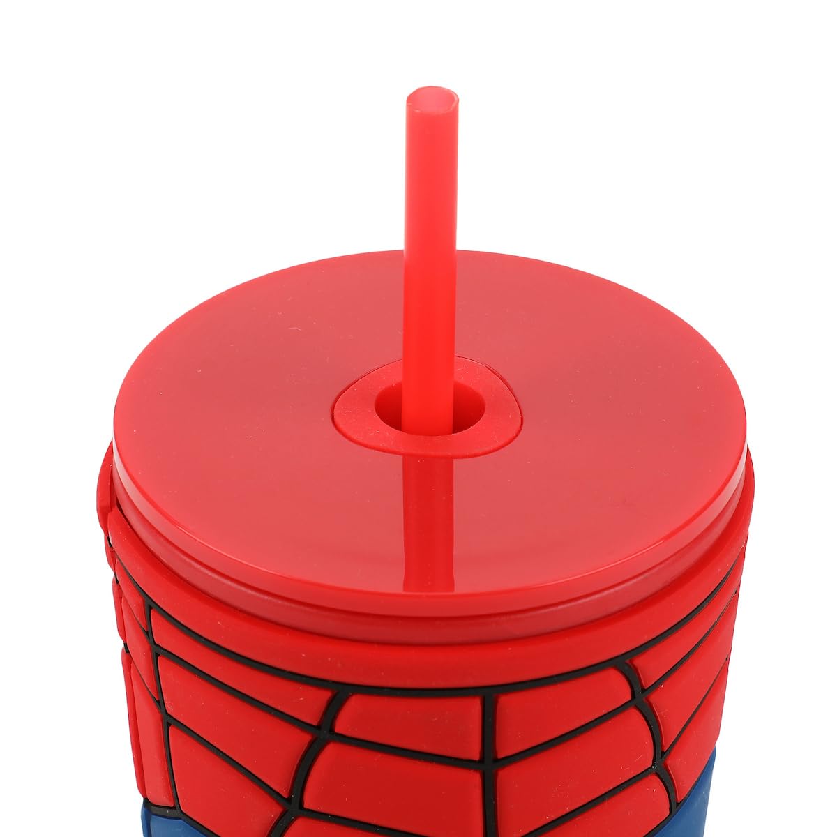 Bioworld Marvel Spider-Man Suit Up 20 oz Tumbler with Straw