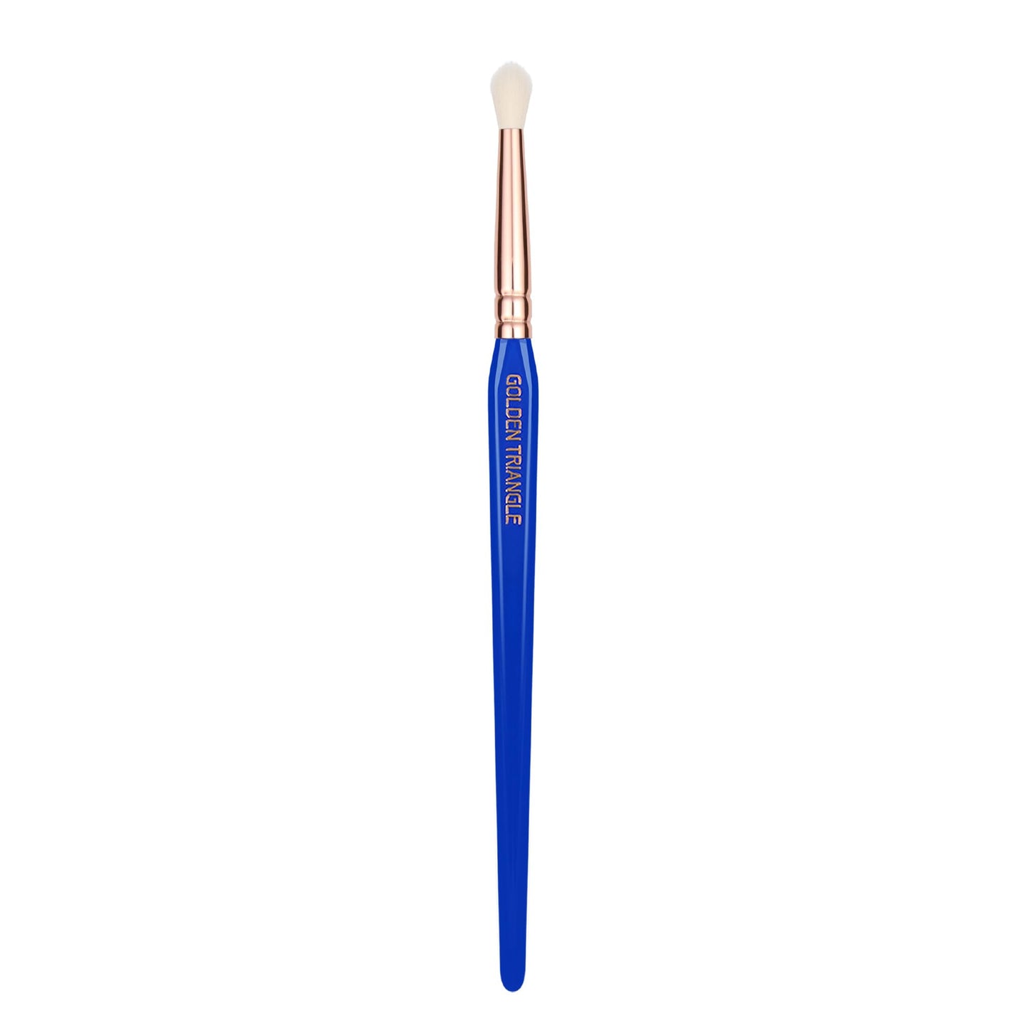 Bdellium Tools Professional Makeup Brush - Golden Triangle 751 Small Crease - With All-Vegan Synthetic Fibers, For Defining the Crease (Blue, 1pc)