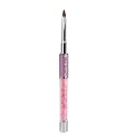 Mia Secret PREMIER NAIL BRUSHES 100% Kolinsky Hair MADE IN USA Prenium Nail Art Brushes (Pink, 4 OR (3D)) Beauty & Personal Care Mia Secret