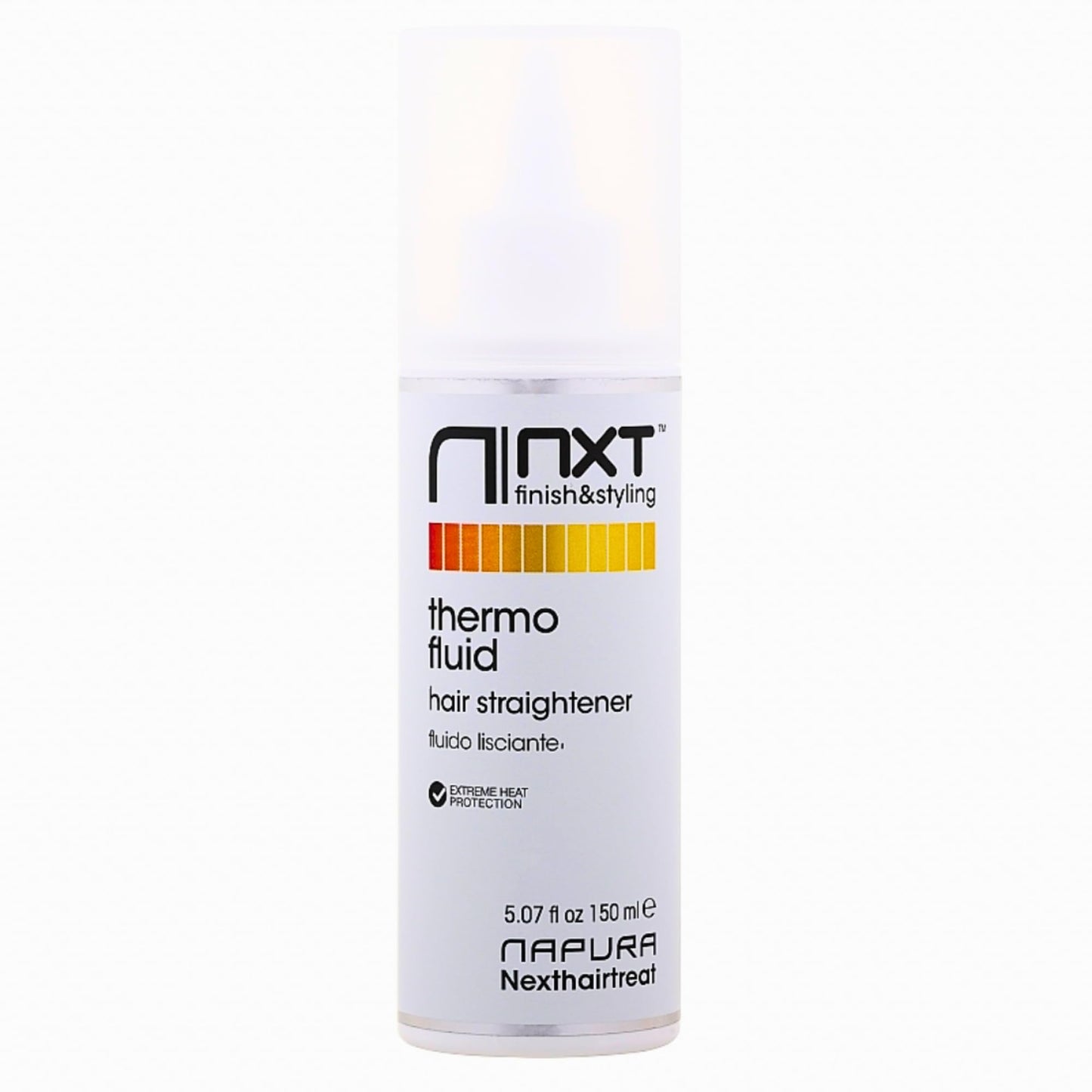 NAPURA Heat Protectant & Flat Iron Treatment (5.07 fl oz) - Hair Smoothing Thermal Fluid - Exceptional Silkiness, Softness, and Shine with Active