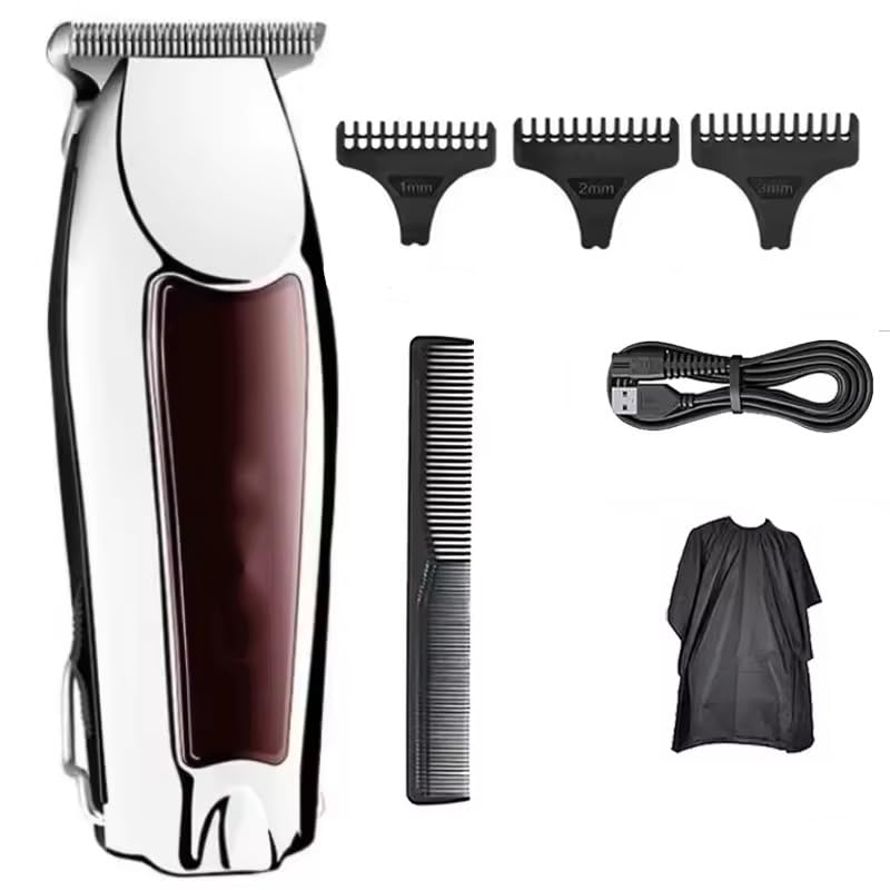 QDKVTNDJZ Hair Clippers for Men Professional - Brushless Motor Trimmers Set with Long Battery Life - USB Rechargeable Electric Hair Cutting Kit Beauty and Personal Care QDKVTNDJZ