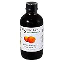 Essential Depot Mango Madness Fragrance Oil - Supplied in 4 oz. Amber Glass Bottle with Black Phenolic Cone Lined and Safety Sealed Cap.