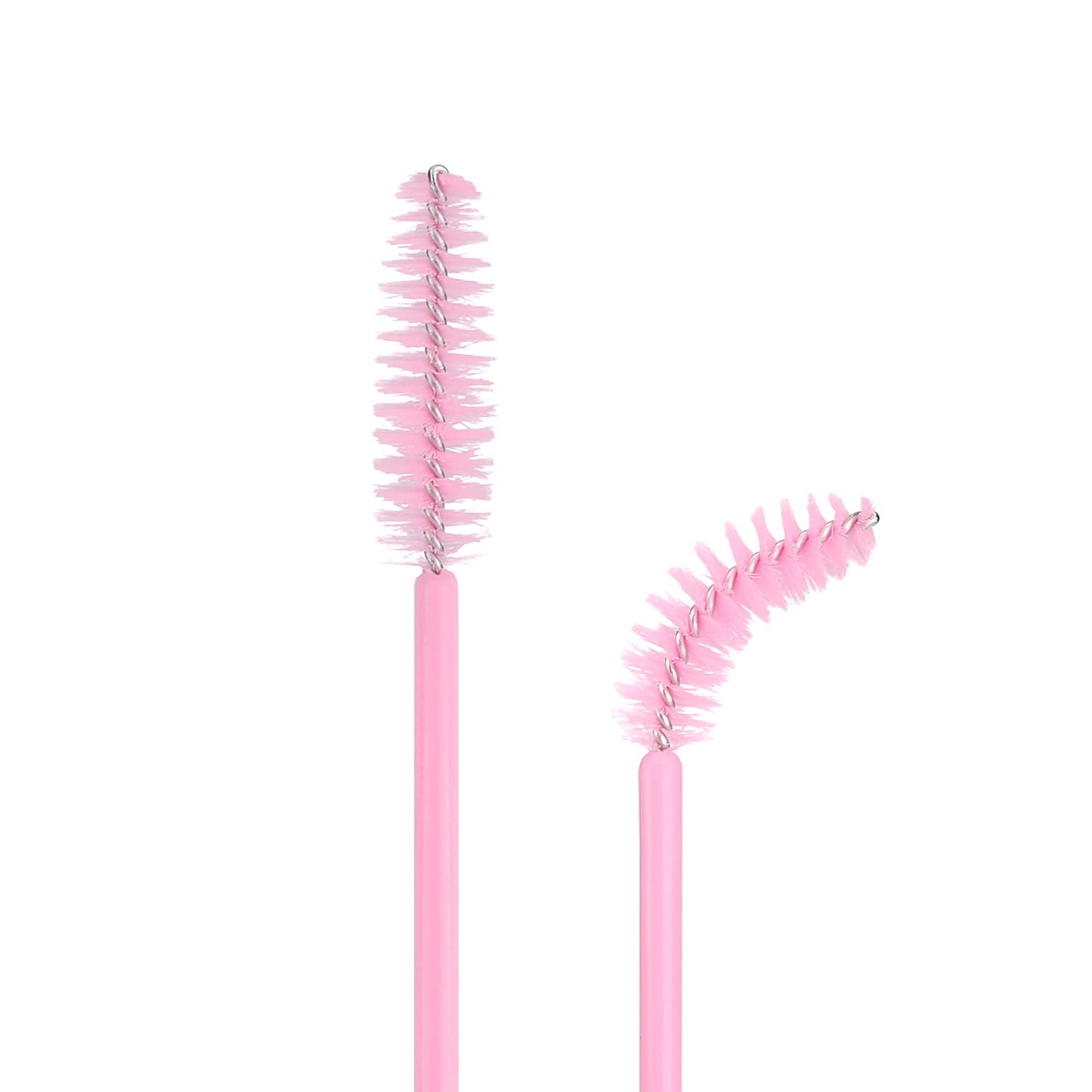 Disposable Eyelash Mascara Brushes Wands Applicator Makeup Kits 100 Pack (Baby Pink) Beauty and Personal Care G2PLUS