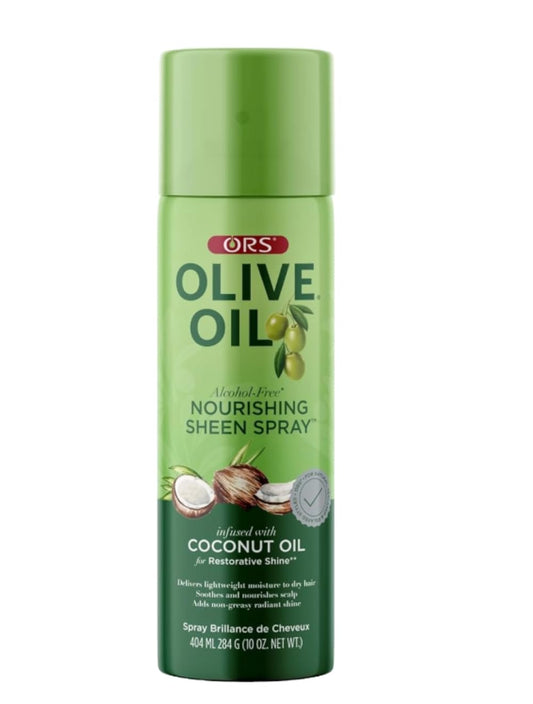 ORS Olive Oil Nourishing Sheen Spray infused with Coconut Oil 10 ounces
