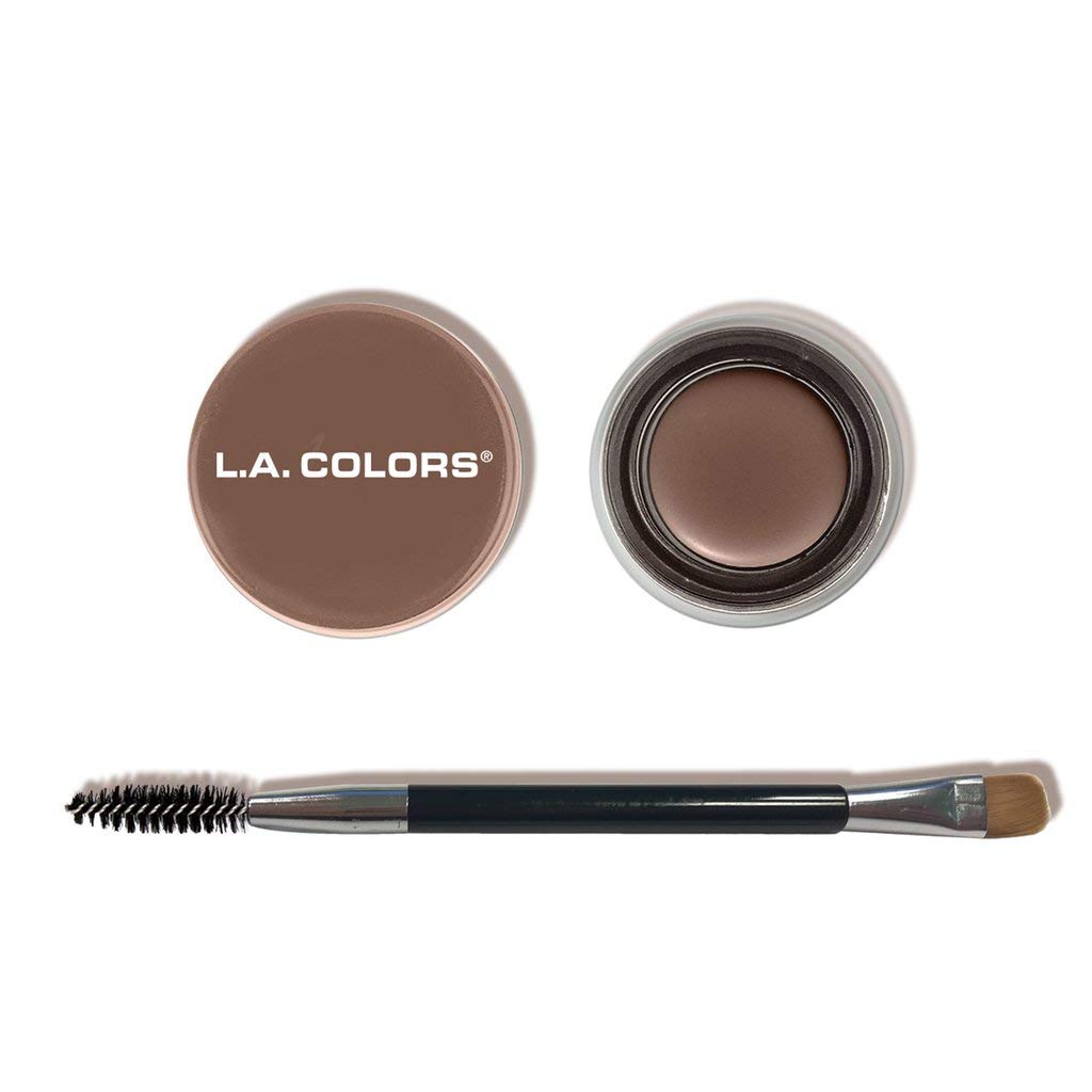 L.A. COLORS Browie Wowie Brow Pomade (carded), Soft Brown CBBP781A