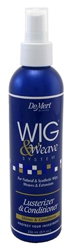 Demert wig spray hair extension spray Wig Lusterizer and Conditioner NON-AEROSOL for wigs braid weaves hair pieces add on