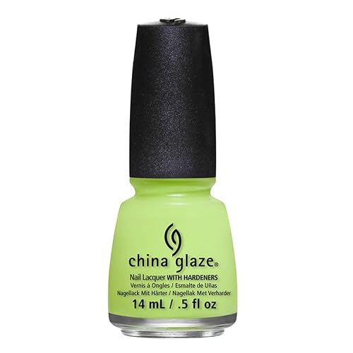 China Glaze Nail Polish, Grass is Lime Greener, 0.5 Ounce Beauty & Personal Care China Glaze