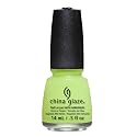 China Glaze Nail Polish, Grass is Lime Greener, 0.5 Ounce Beauty & Personal Care China Glaze