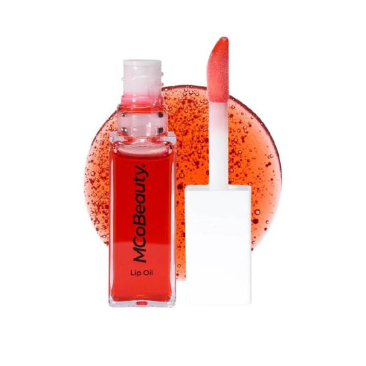 MCoBeauty Lip Oil Hydrating Treatment Tinted Lip Gloss - Sheer Red Beauty and Personal Care MCoBeauty