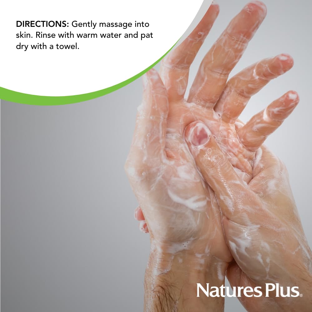 NaturesPlus Cucumber Cleansing Bar - 3.5 oz - Face & Body Cleanser - Gently Cleanses & Hydrates Skin with Botanical Oils & Essential Nutrients - All Beauty & Personal Care NaturesPlus
