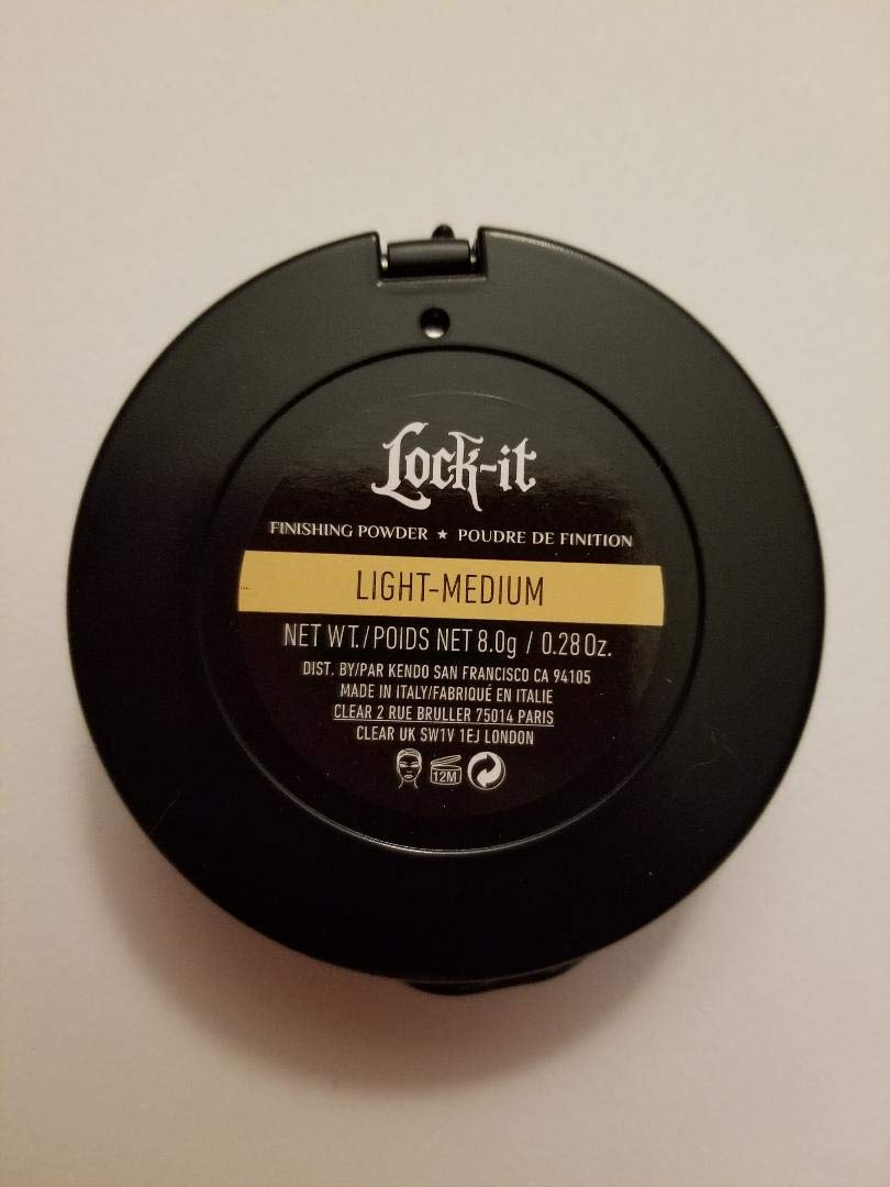 KVD Beauty Lock-It Refillable Mattifying Pressed Finishing Powder Light/Medium