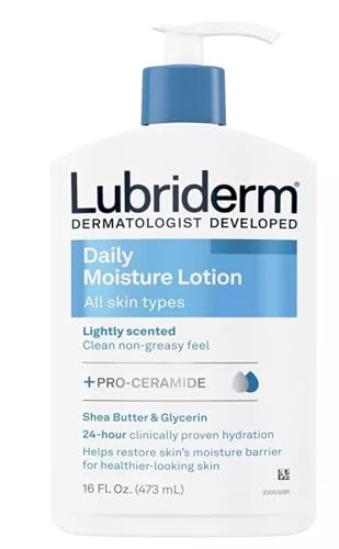 Lubriderm Daily Moisture Lotion 16 fl oz (Pack of 10)