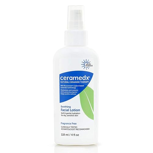 Ceramedx - Soothing Facial Lotion | Natural Ceramide Lotion for Dry, Sensitive Skin | Cruelty Free, Vegan & Fragrance Free | 4 fl oz (2)