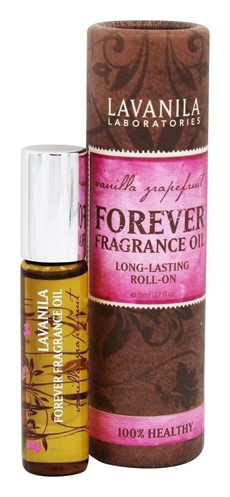 Lavanila Forever Fragrance Oil - Vanilla Grapefruit Roll-On (mini) for Women 0.27 oz