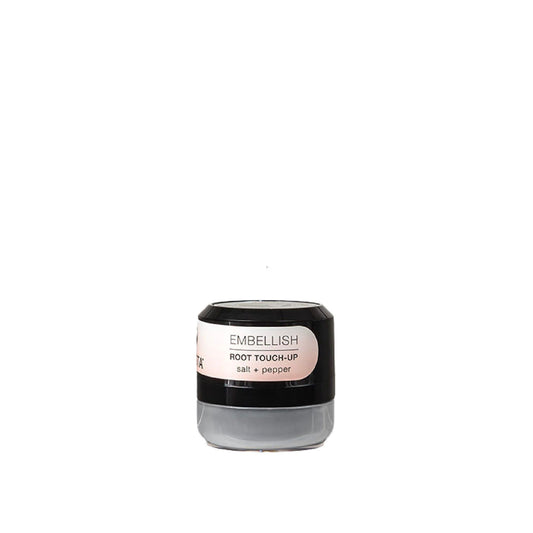 Calista Embellish Root Touch-Up, Temporary Gray Coverage & Thinning Concealer, Fibrous Formula for Fuller-Looking Hair, Water-Resistant, Salt