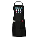 Pick A Color Nail Tech Apron - Nail Technician Apron for Women - Manicurists, Nail Art Supplies for Nail Salons, 3 Pocket Cosmetology Smock