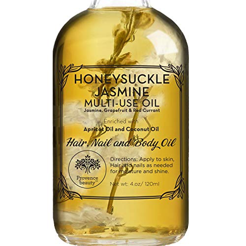 BEAUTE DE PROVENCE Honey Suckle Multi-Use Face, Body & Hair Oil - Hydrates Skin, Restores Shine - With Apricot, Coconut Oil & Vitamin E - 4 Fl Oz Beauty and Personal Care BEAUTE DE PROVENCE Default Title