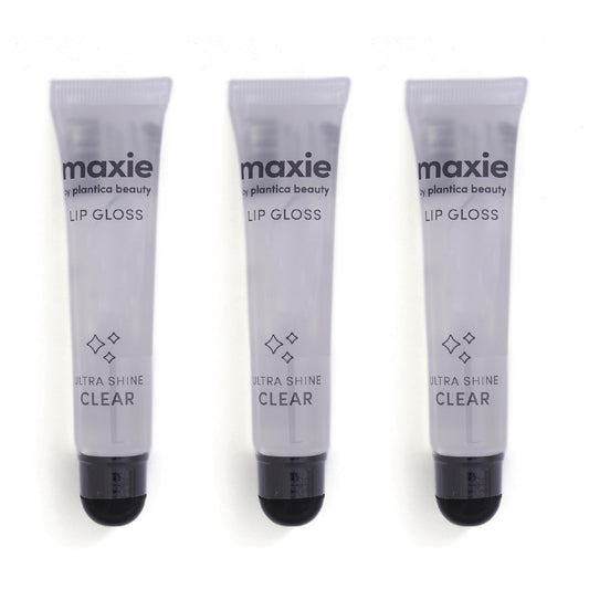 Maxie by Plantico Beauty Clear Lip Polish bulk (12 Pieces) CLEAR/ALOE (Original Clear, 3 PCS) Beauty & Personal Care MAXIE BY PLANTICA BEAUTY