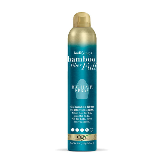 OGX Bodifying + Bamboo FiberFull Big Hair Spray 64033, 8 Ounce