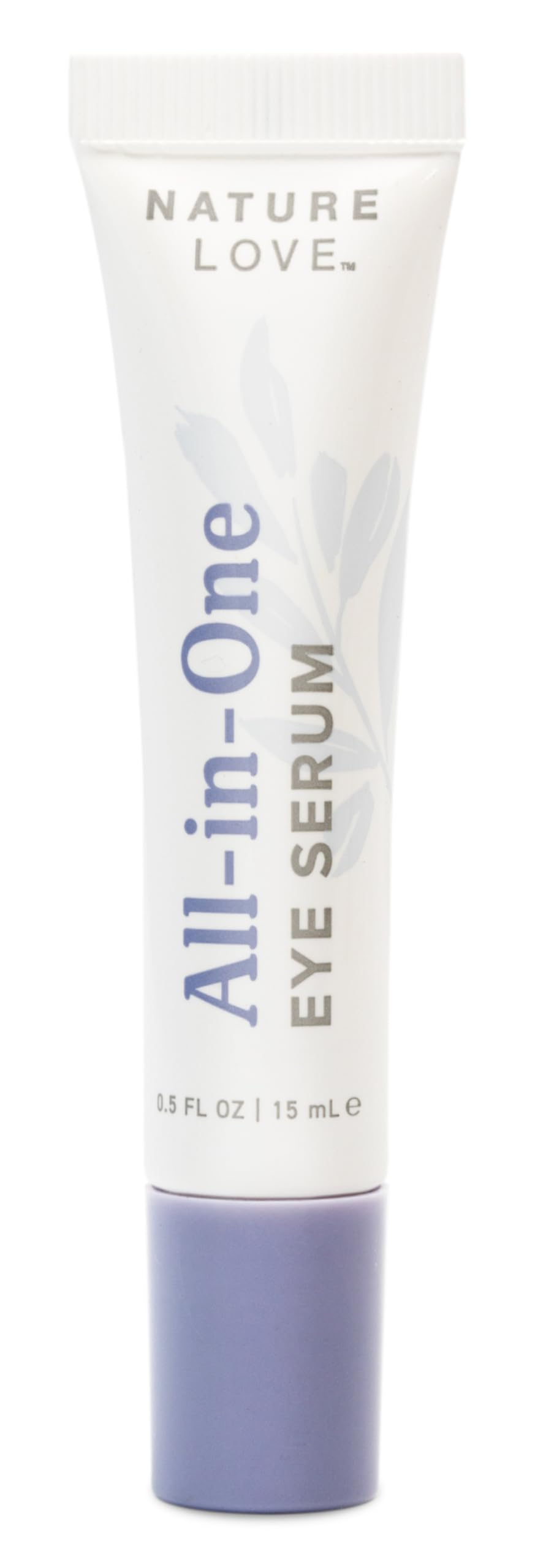 Nature Love All-in-One Eye Serum | Hyaluronic Acid, Vitamin C, Caffeine & Squalane | Brighten, Firm, Depuff, Soothe, Hydrate & Plump | Paraben Free