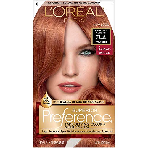 L’Oreal ParisSuperior Preference - 7LA Lightest Auburn (Warmer) 1 Each (Pack of 5)