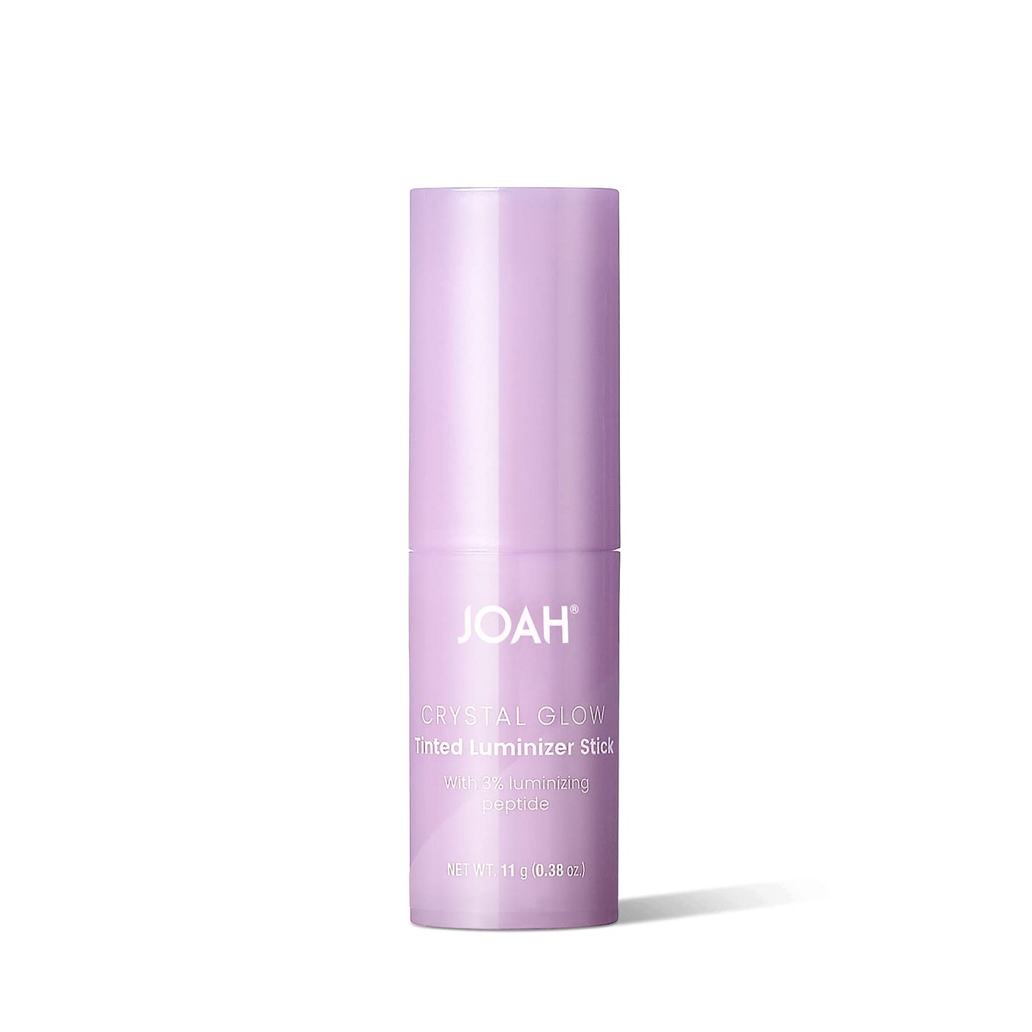 JOAH Crystal Glow Tinted Luminizer Stick, Multitasking Korean Makeup Highlighter and Bronzer Stick, Customizable Formula for a Natural Glow, Peptide